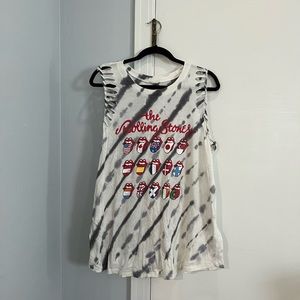 Torrid Rolling Stones Distressed Tank